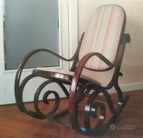 Sedia a dondolo Tonet