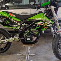 Kavasaki kx250f 2007 motard targato