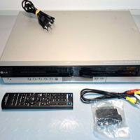 Videoregistratore vcr vhs su dvd recorder LG RC185