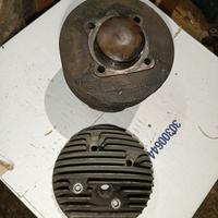 cilindro piaggio vespa 2 travasi 125 primavera