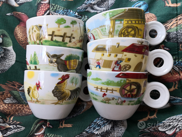 SET 6tazze+6piattini Chateau Valmont