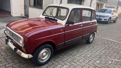 Renault 4 epoca restaurata anche con impianto Gpl