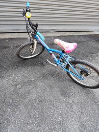 bicicletta bimba taglia 20