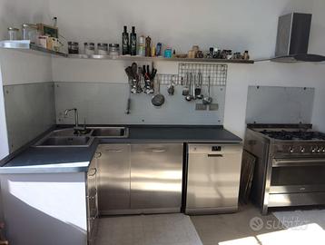 Cucina Smeg in acciaio inox – stile moderno