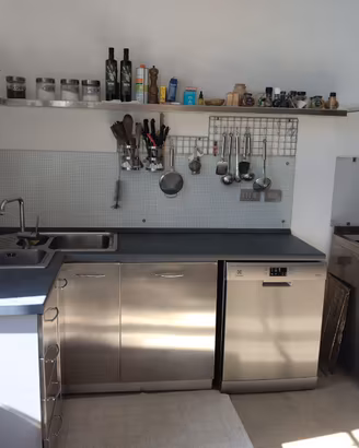 Cucina Smeg in acciaio inox – stile moderno