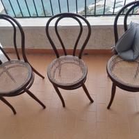 Sedie d'epoca THONET