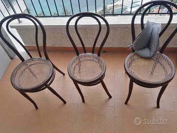 Sedie d'epoca THONET