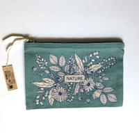 Nature Cosmetic Bag by Aroma-Zone. 20 x 13.5 cm