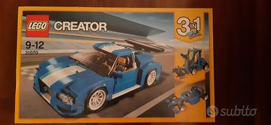 Lego creator 3 in 1 Auto da corsa