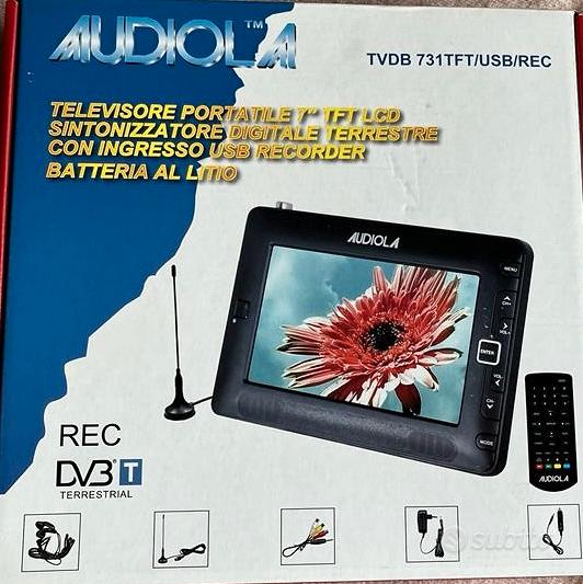 Tv portatile 7'' - Audio/Video In vendita a Bergamo