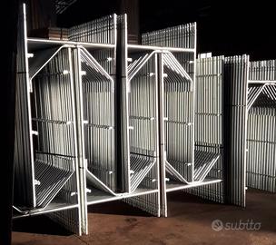 Ponteggio nuovo, impalcatura per edilizia nuova