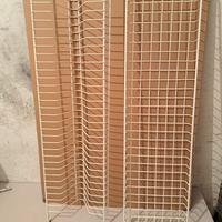 Scolapiatti metallo bianco