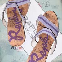 Sandali tacco sughero Replay