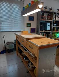 Bancone stile industrial