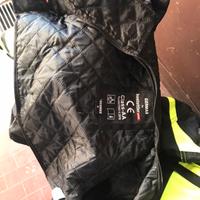 Giacca e 2 pantaloni con protezioni moto