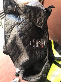 Giacca e 2 pantaloni con protezioni moto