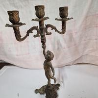 Portacandele tre fiamme vintage