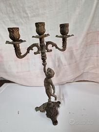 Portacandele tre fiamme vintage