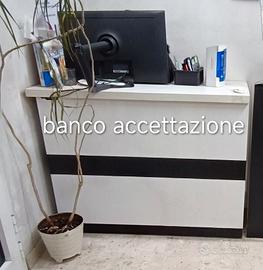 Banco porta PC accerrazione