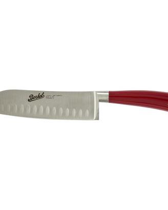 ELEGANCE Coltelli  SANTOKU 18 CM ROSSO,Nero,Bianco