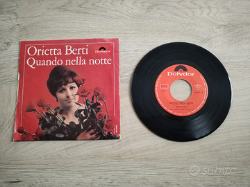 Vinile 45 giri Orietta Berti