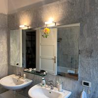 Specchio per doppio lavello marca Antonio Lupi