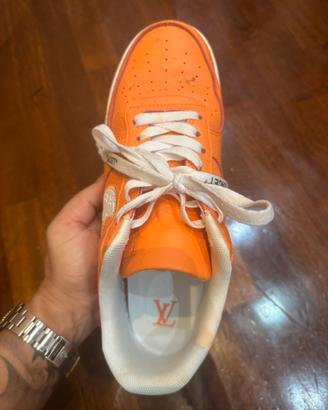 Nike luois vitton arancione come nuovo