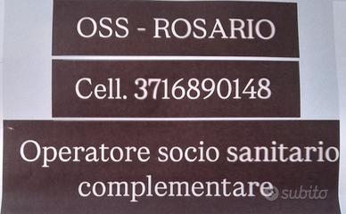 Oss operatore socio sanitario