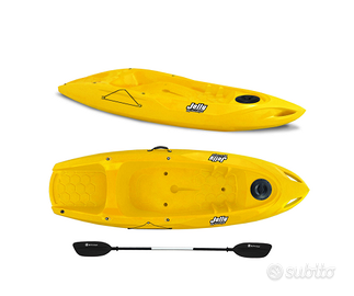 Canoa kayak jolly in plastica