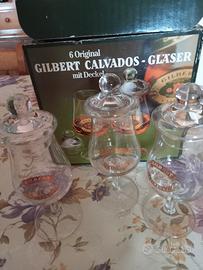 bicchieri da liquore calvados 