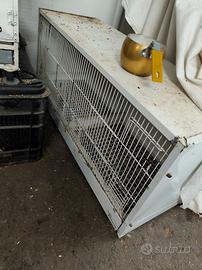 tolgo gabbia da 90cm in buono stato solo da pulire