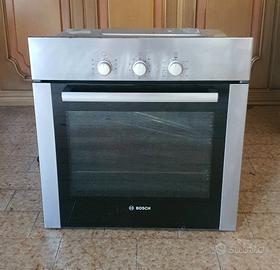 Forno Bosch ventilato acciaio vetro 7 funzioni