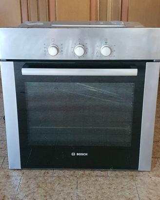 Forno Bosch ventilato acciaio vetro 7 funzioni