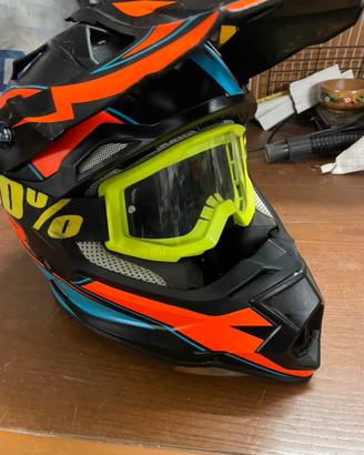 Casco cross enduro
