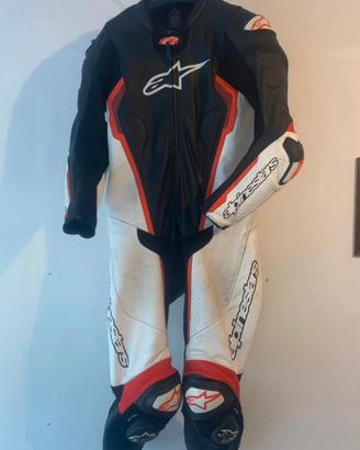 Tuta moto intera taglia xl