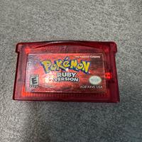 Pokemon ruby (rubino) originale USA raro