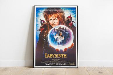 #290 - Poster Locandina Film "Labyrinth"