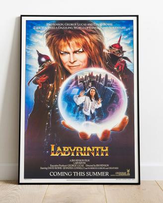 #290 - Poster Locandina Film "Labyrinth"