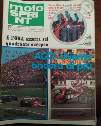 Rivista MOTOSPRINT numero 38 anno 1979
