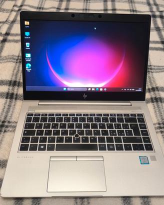 HP Elitebook 840g6-i7-8gen,SSD 256g,RAM 16g,14”FHD