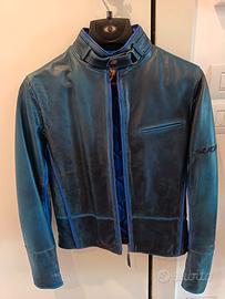 Giacca da moto Lady SUOMY in vera pelle taglia XS 