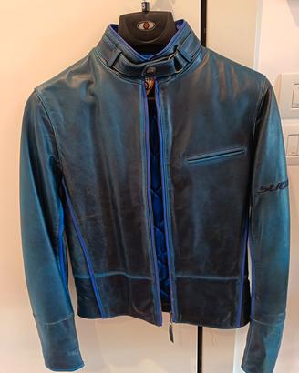 Giacca da moto Lady SUOMY in vera pelle taglia XS 