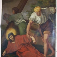 Dipinto su tela antico grande
