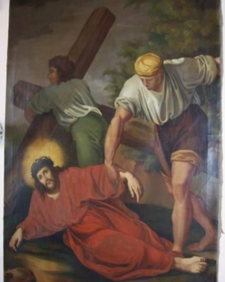 Dipinto su tela antico grande