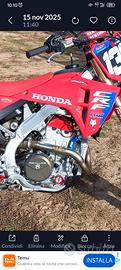 crf 250 scarico