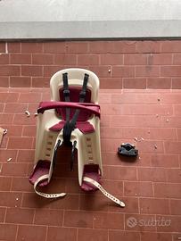 Seggiolino bici da bambino fino a 15 kg a manubrio