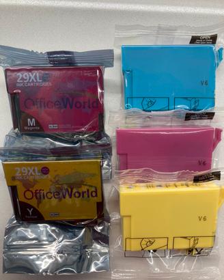 5 Cartucce 29 XL  compatibili epson xp345 xp355