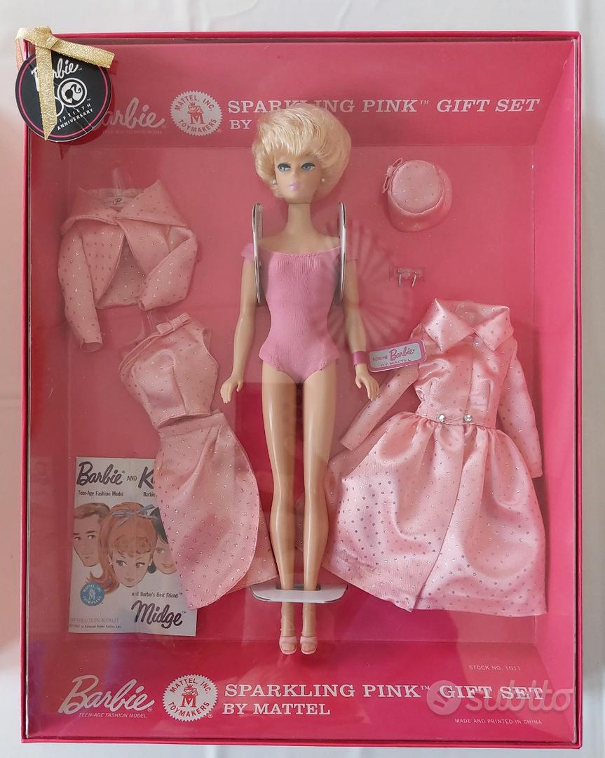 Barbie sparkling pink online gift set