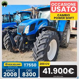 Trattore New Holland T7550 Usato