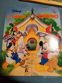 Album La casa di Topolino con 12 libretti fiabe